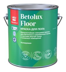 Краска Tikkurila/Tikkivala betolux floor для полов c гл 2,7л, вид