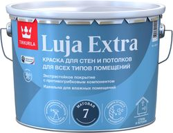 Краска Tikkurila/Tikkivala LUJA EXTRA БАЗА A матовая 9 л, детальное фото