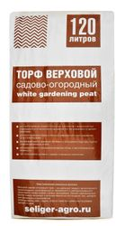 Торф верховой садово-огородный Селигер-Агро 120 л, фото