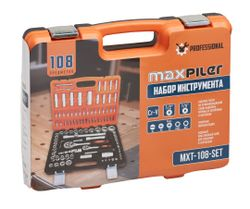 Набор инструментов MAXPILER MXT-108-SET 108 предметов, крупный план