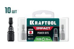 Биты KRAFTOOL 26195-20-25-s10, картинка