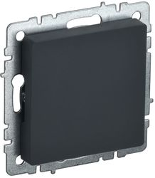 Заглушка IEK BRITE графит, фотография