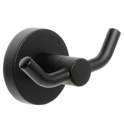 Крючок двойной черный comfort black 9х5х5, фото