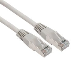 Пaтч-корд F/UTP REXANT CAT 6 RJ45-RJ45 ZH нг(А)-HF серый 5 м, фото