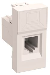 Розетка RJ-45 1 пост IEK Праймер белый, детальное фото
