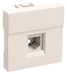 Розетка RJ-11 IEK Праймер CKK-40D-RT2-K01 белый, фотография