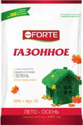 Удобрение минеральное BONA FORTE для газона 5 кг, крупный план