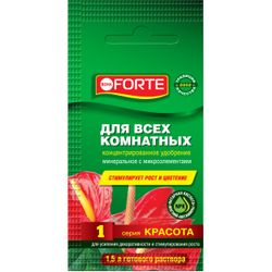 Удобрение для всех комнатных BONA FORTE серия Красота 10 мл, вид