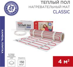 Теплый пол нагревательный мат REXANT CLASSIC 800Х50, фото
