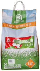 Семена газонной травы Клевер-Строй Спортивный газон 5 кг, детальное фото