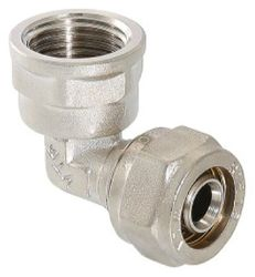 Угольник латунь никелированный VALTEC IV3522004 1/2" х 20 мм, детальное фото