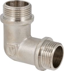 Угольник латунь никелированная VALTEC S09310006 1", фотография