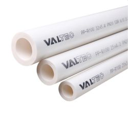 Труба полипропиленовая VALTEC PN 20 32х2000 мм белая, изображение