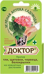 Средство от тли и других вредителей ДОКТОР Зеленая Аптека Садовода 8 стрел, картинка