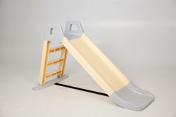 Горка детская пластиковая OKIKID серая 78х135х60 см, картинка