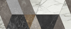 Декор Gracia Ceramica Vinde Многоцвет 25X60 см 1,2 м², фотография
