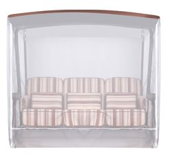 Тент для качелей ZALGER GARDEN сменный с сеткой 243х185см, фото