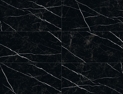 Керамогранит Staro Nero Marquina черный 60X120 см 1,44 м², вид