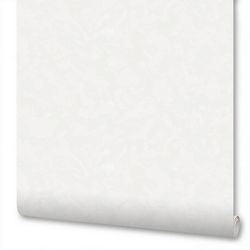 Виниловые обои WALLSECRET liola 9051-12 белые 1,06х10,05 м, детальное фото