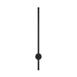 Светильник настенный с диммером Ledio LED 12W 3000-7000K 220V Bram металл черный, детальное фото