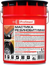 Мастика битумно-резиновая Profimast 5 л, детальное фото