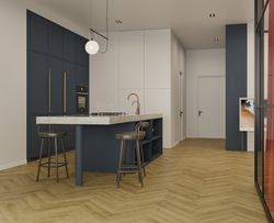 Ламинат NORLAND HERRINGBONE ELEGANT ДУБ ФАНЭН 33 класс 8 мм 1,92 м², крупный план