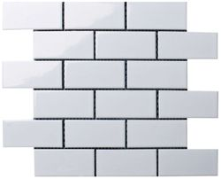 Мозаика Staro Крbrick белый 28,8X29,4 см 1 шт., детальное фото