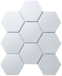 Мозаика Staro Крhex Big белый 25,6X29,5 см 1 шт., вид