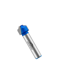 Фреза пазовая VERTEXTOOLS фасонная хвостовик - 8мм, d-12мм, h-10мм ,r-1,98мм, l-41,5мм, детальное фото