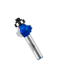 Фреза кромочная VERTEXTOOLS калевочная с подш.12,7мм,хв-8мм,d-20мм,h-12мм,b-3,5мм,r1-4мм,r2-2мм,l-56,5, крупный план