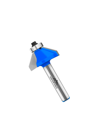 Фреза кромочная VERTEXTOOLS конусная с подшипником хвостовик - 8мм, d-30мм, h-12мм, а° - 45°, b-11,8мм, l-57,3мм, изображение