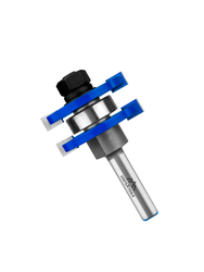 Фреза кромочная VERTEXTOOLS пазо-шиповая хвостовик - 8мм, d-40мм, h-20мм, b-9мм, l-75мм, фото