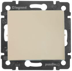Выключатель 1-клавишный Legrand Valena 695600 слоновая кость, фотография