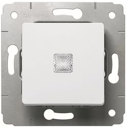 Выключатель 1-клавишный Legrand Cariva 695931 белый, фотография