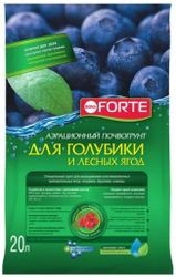 Грунт Bona Forte для голубики и лесных ягод, 20л, крупный план