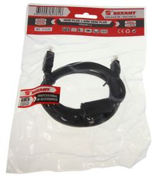 Шнур HDMI-mini REXANT 1,5 м, изображение