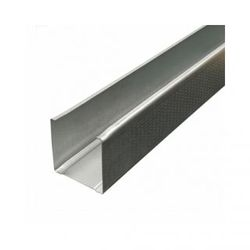 Профиль ПС 50х50 РБМ Construction 3000x50x0,6 мм хромовый, фото