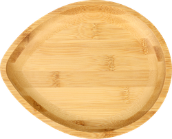 Тарелка сервировочная HOMECLUB Bamboo 25см, бамбук, Арт. PL-679, вид