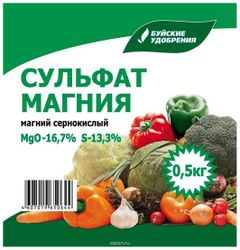 Удобрение минеральное Буйские удобрения Сульфат магния универсальное 0,5 кг, детальное фото