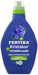 Удобрение комплексное FERTIKA Кристалон для цветочных гортензий и азалий 0,5 л, фотография