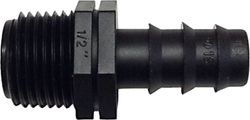 Переходник трубы ECOTEC d=16мм резьба 1/2", пнд, вид