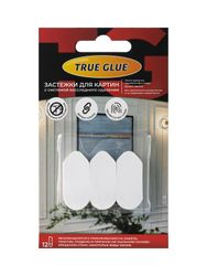 Сменные полоски угловатые для крючков TRUE GLUE самоклеящиеся с системой бесследного удаления 12 шт, изображение