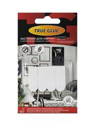 Застежки для картин TRUE GLUE самоклеящиеся полоски с системой бесследного удаления 12 шт, детальное фото