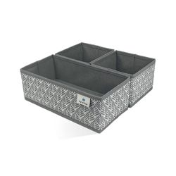 Органайзер для хранения набор 3 шт листья 28x14x10, вид