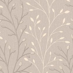 Виниловые обои WallSecret Bloom 8922-24 песочные 1,06х10,05 м, детальное фото