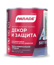 Эмаль PARADE А2 Декор & Защита база С п/мат. 0,75 л, фото