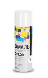 Эмаль аэрозольная Лакра Color универсальная Белый матовый 1007, вид