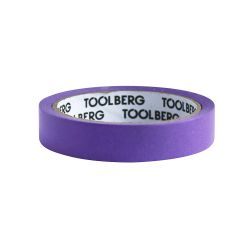 Лента малярная для деликатных поверхностей ToolBerg, 20мм х 20м, крупный план