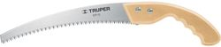 Пила садовая TRUPER STP-12 12" 300мм, изогнутое лезвие, с деревянной рукояткой, Арт. 18171, изображение
