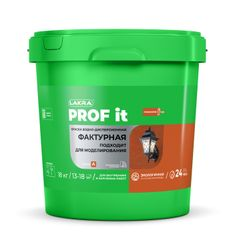 Краска фактурная лакра PROF IT 18 кг База А, изображение